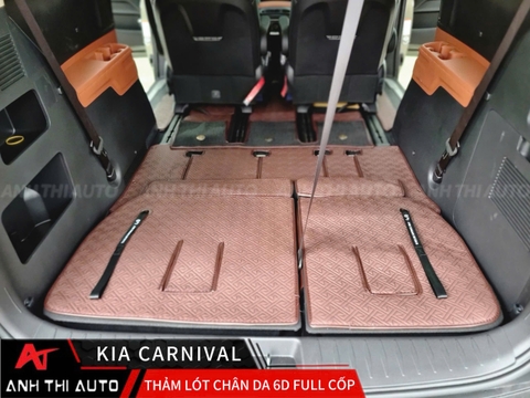 Thảm lót sàn ô tô 6D Kia Carnival 2024