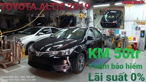 [VIDEO] Giá xe Toyota Altis 2019 tháng 11 và 12/2019 khuyến mãi cực lớn.!