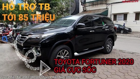 [VIDEO] Giá xe Toyota Fortuner 2020 hỗ trợ thuế trước bạ lên tới 85 triệu khi mua xe.