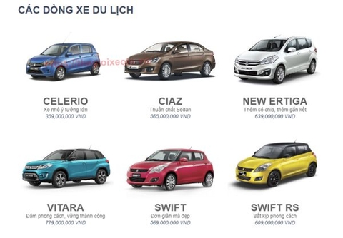 Suzuki Vĩnh Phúc - Bán xe Suzuki chính hãng giá tốt nhất tại Vĩnh Phúc.!