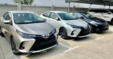 Hình ảnh Toyota Vios 2021 thực tế đã về đến đại lý, thiết kế đẹp, full tính năng.!
