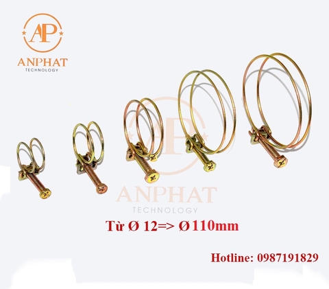 Đai siết 2 dây ( đủ size từ 12-110mm )