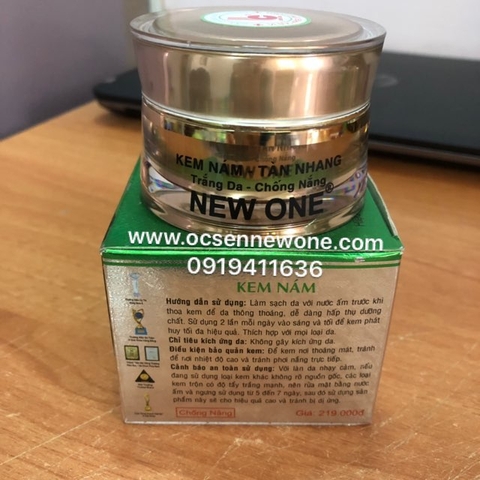 Ốc Sên New Today-Kem Trị Nám LINH CHI (20g)_OS013 