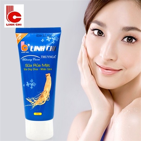 Sữa rửa mặt Ong chúa & Nhân sâm Thúy Nga Linh Chi (50g)_TN001 