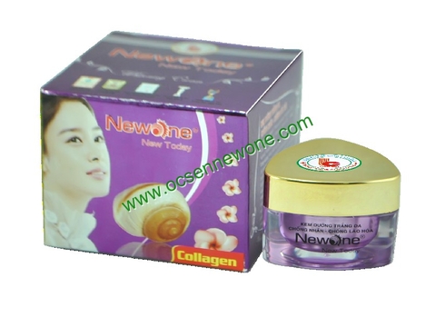 Kem Dưỡng Trắng-Chống Nhăn-Chống Lão Hóa Collagen New One Linh Chi (24g)-NW026 