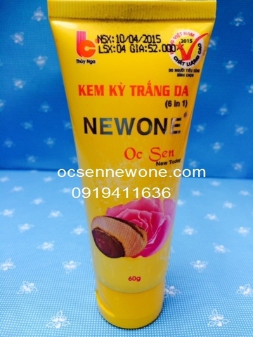 Kem kỳ trắng da ốc sên new today LINH CHI (6 in 1)-OS047 