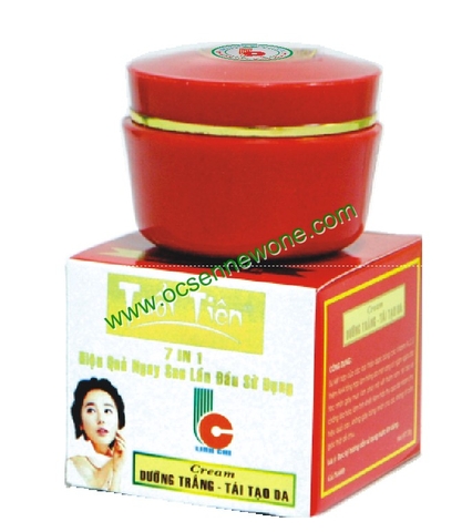 Tuổi Tiên-Kem Dưỡng Trắng-Tái Tạo Da Linh Chi (30g)_TT005 