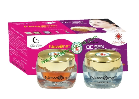 Bộ Kem Dưỡng Da Ngày & Đêm New One Linh Chi (26g)-NW004 