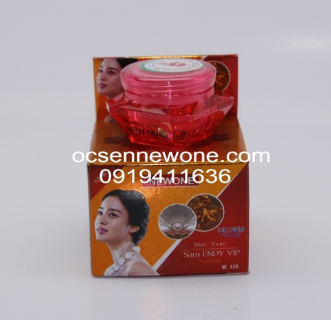 Kem mụn_thâm_ngừa sẹo SÂM ENDY VIP Thế Hệ Mới Linh Chi (12g)_THM19 