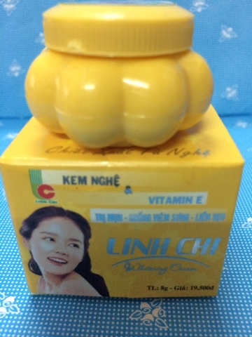 Kem Trị Mụn-chống viêm sưng-Mờ Sẹo Linh Chi (8g)-LC012 