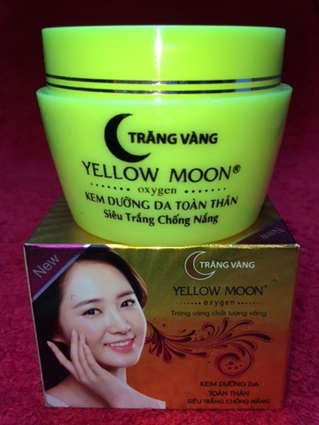 Kem dưỡng da toàn thân_siêu trắng_chống nắng Yellow Moon Trăng Vàng Linh Chi (120g)_YM025 