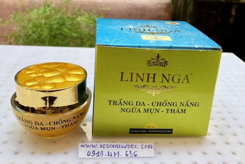 Kem trắng da-chống nắng-ngừa mụn-thâm Linh Nga(20g)-LN06 