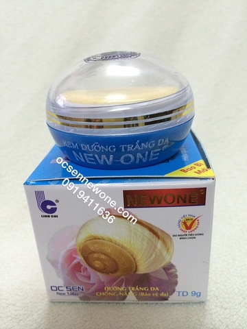 Ốc Sên New Today - Dưỡng trắng da mặt - Trang điểm - Phục hồi da Linh Chi (9g)_OS049 