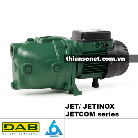 Series Máy bơm nước DAB JET, JETINOX, JETCOM