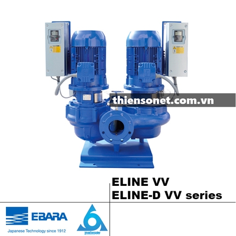Hệ máy bơm nước EBARA ELINE VV/ELINE-D VV