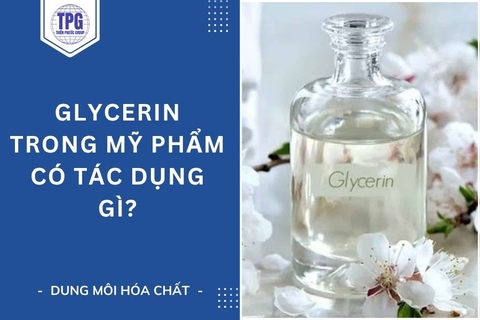 Glycerin Trong Mỹ Phẩm Có Tác Dụng Gì?