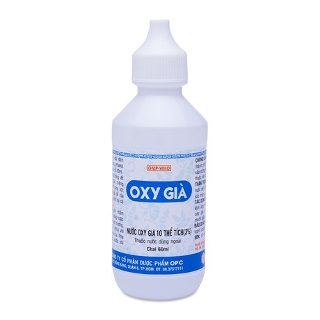 Những Điều Cần Biết Về Nước Oxi Già