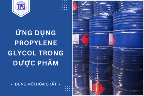 Ứng Dụng Propylene Glycol Trong Dược Phẩm