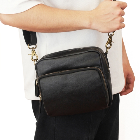 Túi đeo chéo da bò M2CB-10