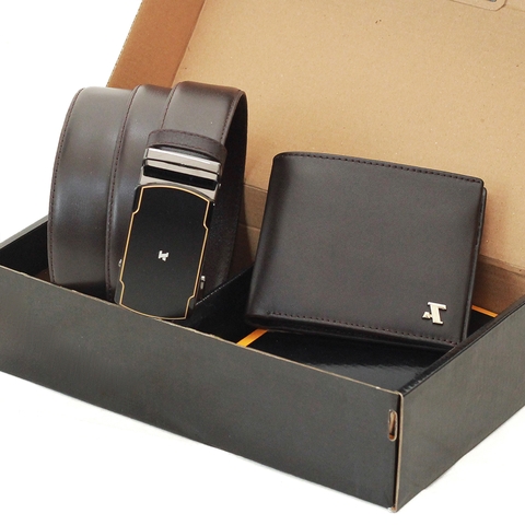 Combo Thắt lưng MNT4-24 + Ví EMO ngang