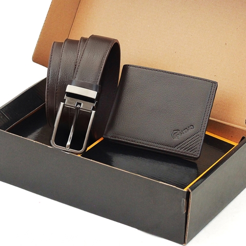 Combo Thắt lưng MIKK3-02 + Ví MIN-12