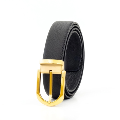 Thắt lưng da bò PT21 - Khóa thép