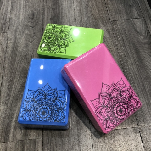 Gạch tập Yoga 220gr in hoa