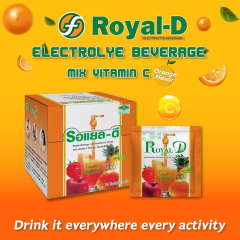Bột Điện Giải Royal-D Electrolyte Beverage