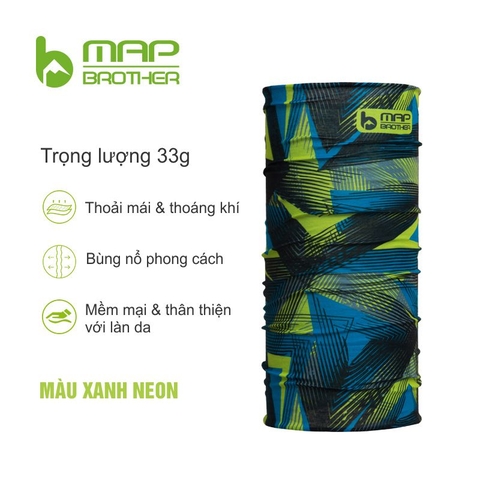 Khăn thể thao đa năng MAP BROTHER M2001