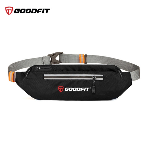 Túi đeo hông, đeo bụng chạy bộ nam nữ chính hãng chống nước, phản quang GoodFit GF118RB