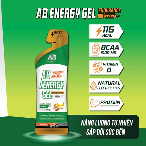 Gel Năng Lượng AB Endurance Gói 45g