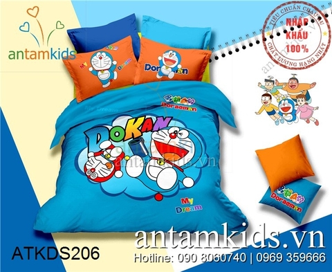 Chăn ga gối đệm hình Doremon Hà nội tphcm