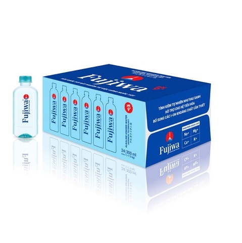 Nước ion Kiềm Fujiwa 300ml (thùng 24 chai)