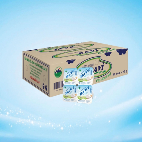 Sữa chua có đường 70gr (thùng 48 hộp)