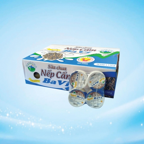 Sữa chua nếp cẩm 110gr (thùng 48 hộp)
