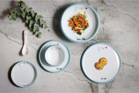 Vật liệu Melamine và gốm sứ đất nung