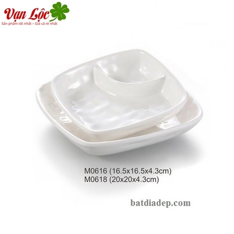 Đĩa vuông kèm chấm M0616 M0618