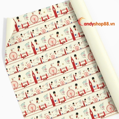 Giấy gói quà vòng đu quay GQB-03