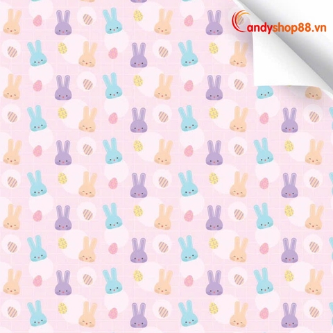 Giấy gói quà thỏ con GQC-09