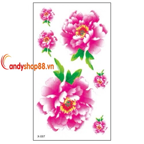 Hình xăm tattoo hoa đẹp SY-A124
