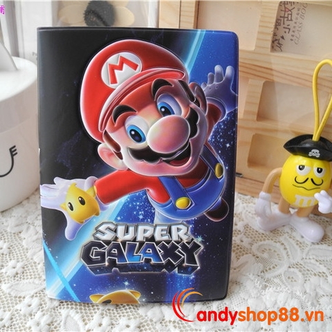 Bao da passport du lịch Mario