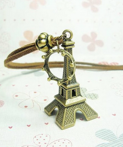 Dây chuyền vintage tháp Eiffel Paris V.7