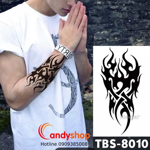 Hình xăm dán Tattoo TBS-8010
