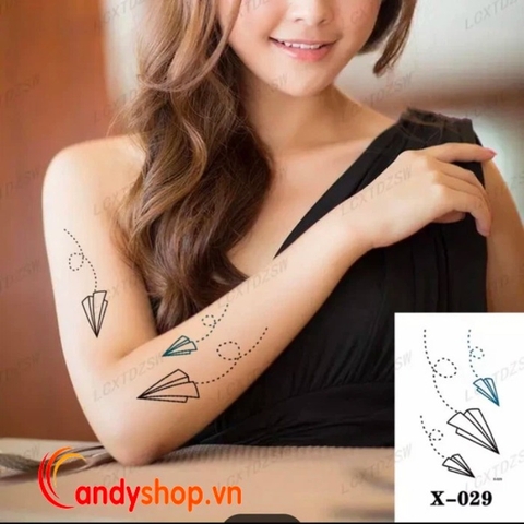 Mua Hình xăm dán tatoo hoa văn  miếng dán hình xăm đẹp dành cho nam  Tiki