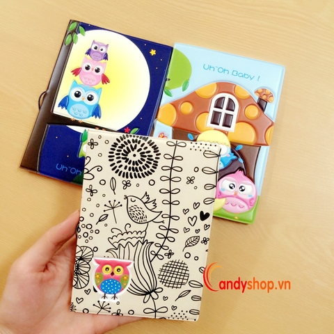 Bao passport du lịch cú mèo PP47