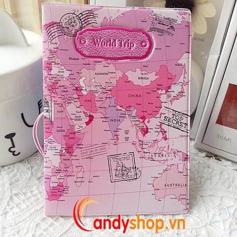 Bao passport 3D bản đồ PP16