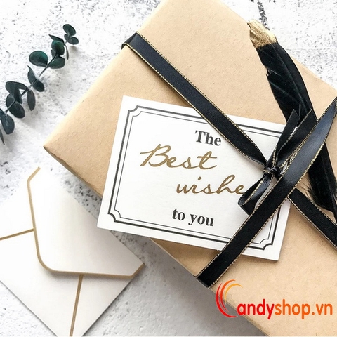 Thiệp quà tặng Best Wish TTD-004