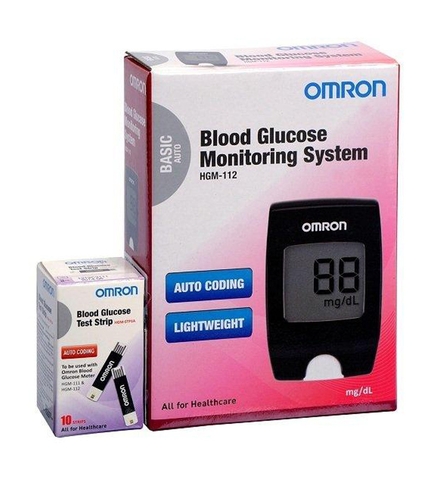 Máy đo đường huyết OMRON HGM 112 mmol/L