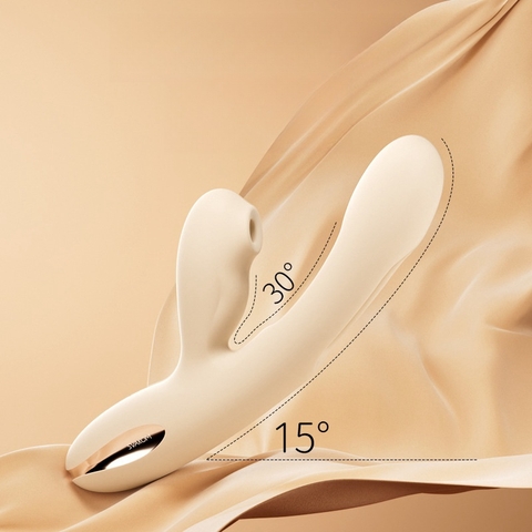 Dương vật giả cao cấp Svakom UNECO rung bú đá lưỡi điểm G kết nối App