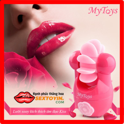 Lưỡi rung xoay kích thích âm đạo Kiss Mytoys - DC41M